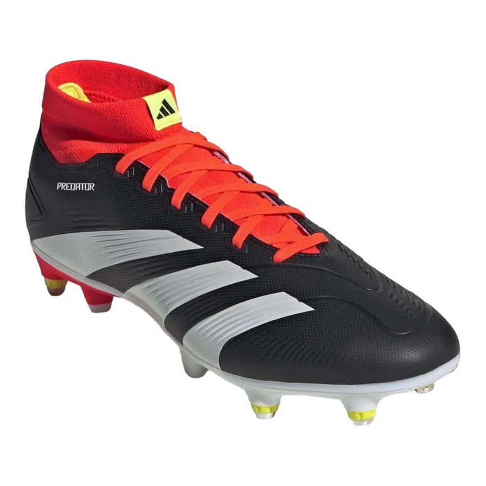Adidas Mens Predator 24 League Soccer Cleats / Black/White
